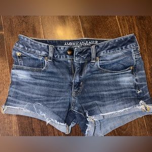 American eagle jean shorts